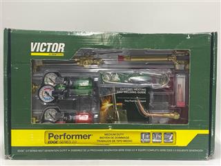 NEW OPEN BOX VICTOR 0384-2126 PERFORMER 540/300 EDGE 2.0, CUTTING TORCH OUTFIT